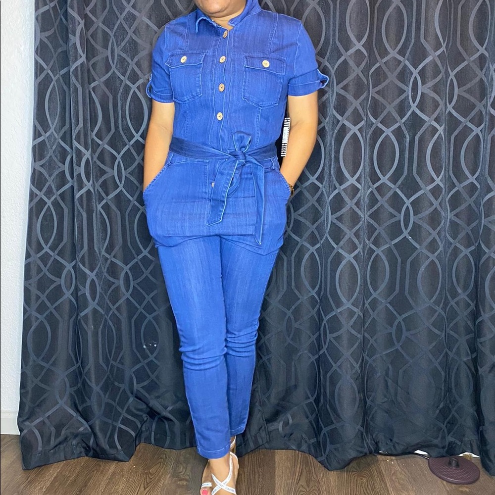 Sexy jeans party lounge classic Jumpsuit